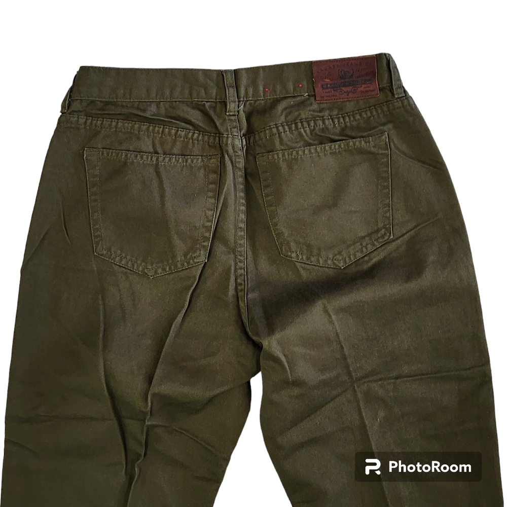 Lauren Jeans Company Ralph Lauren Classic Midcalf pants Green - Picture 5 of 8